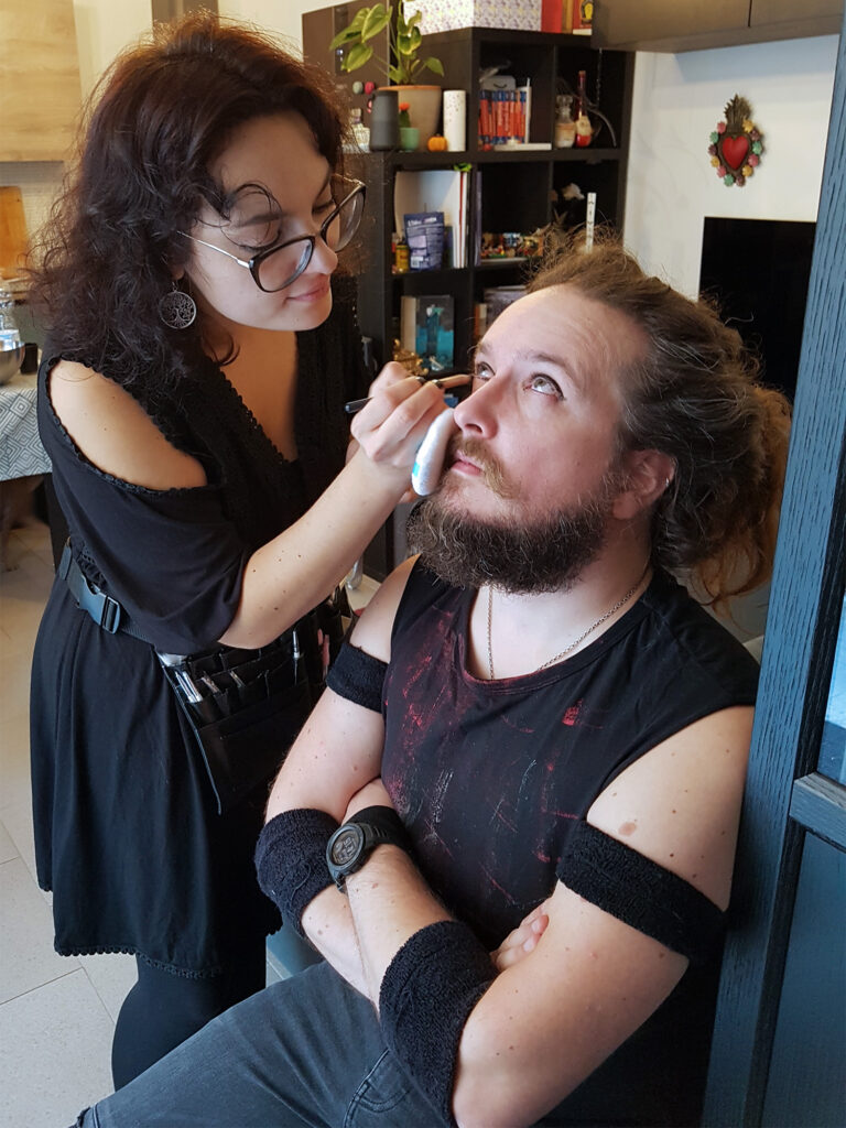 elvenking backstage makeup