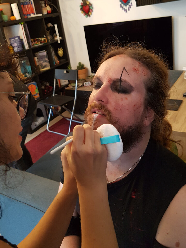 elvenking backstage makeup