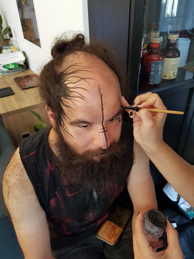 elvenking backstage makeup